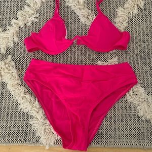 Hot Pink Bikini